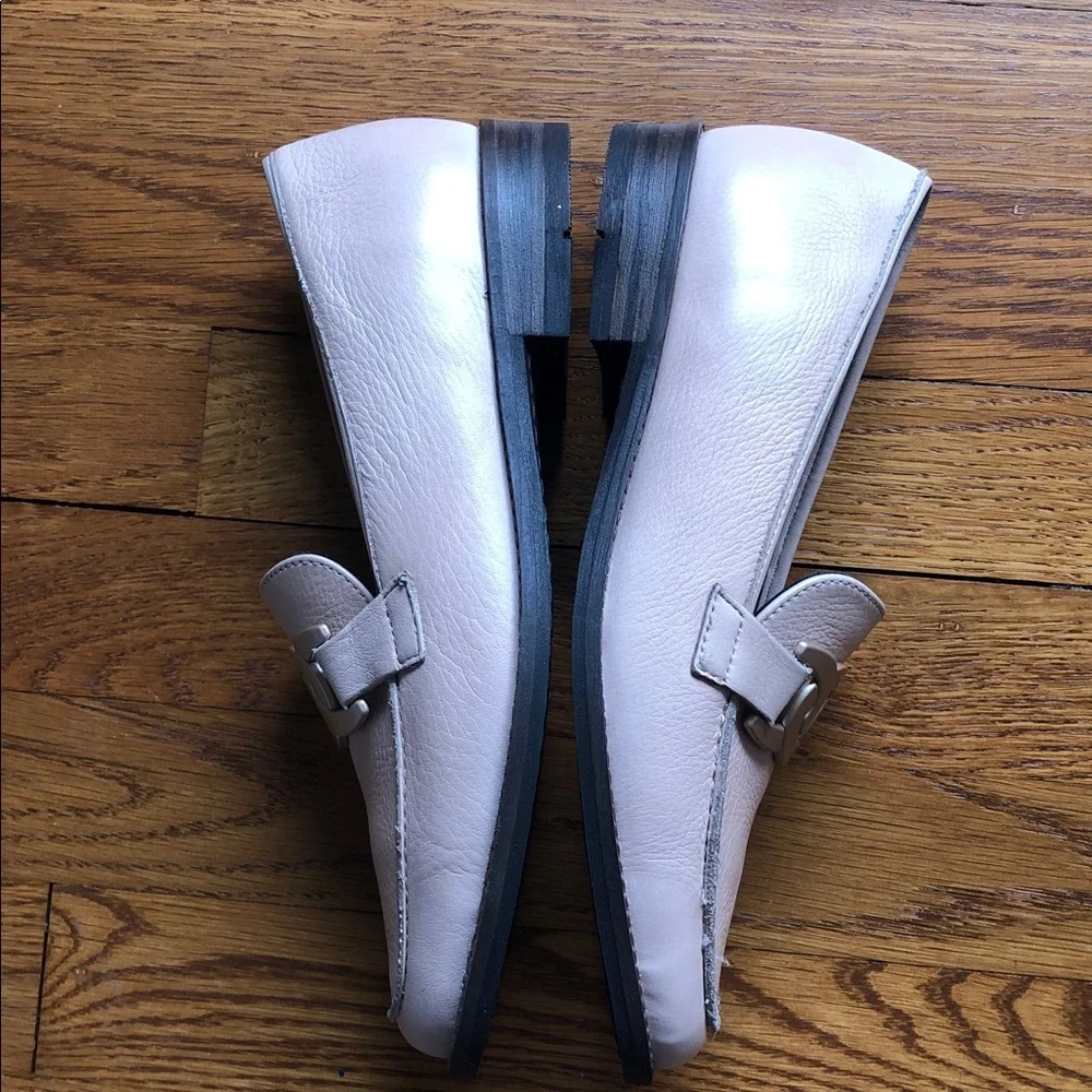 Ara Blush Pink Loafers w. Chunky Chain Accents US size 8, nearly new